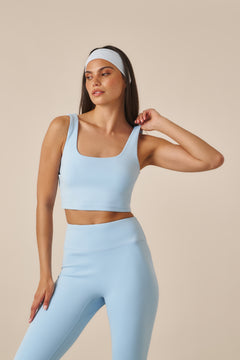 Smoothform Built In Bra Sports Bra - Powder Blue