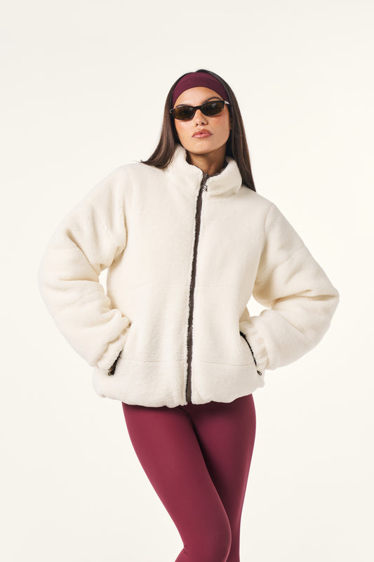 Multiway Reversible Puffer Coat - Espresso