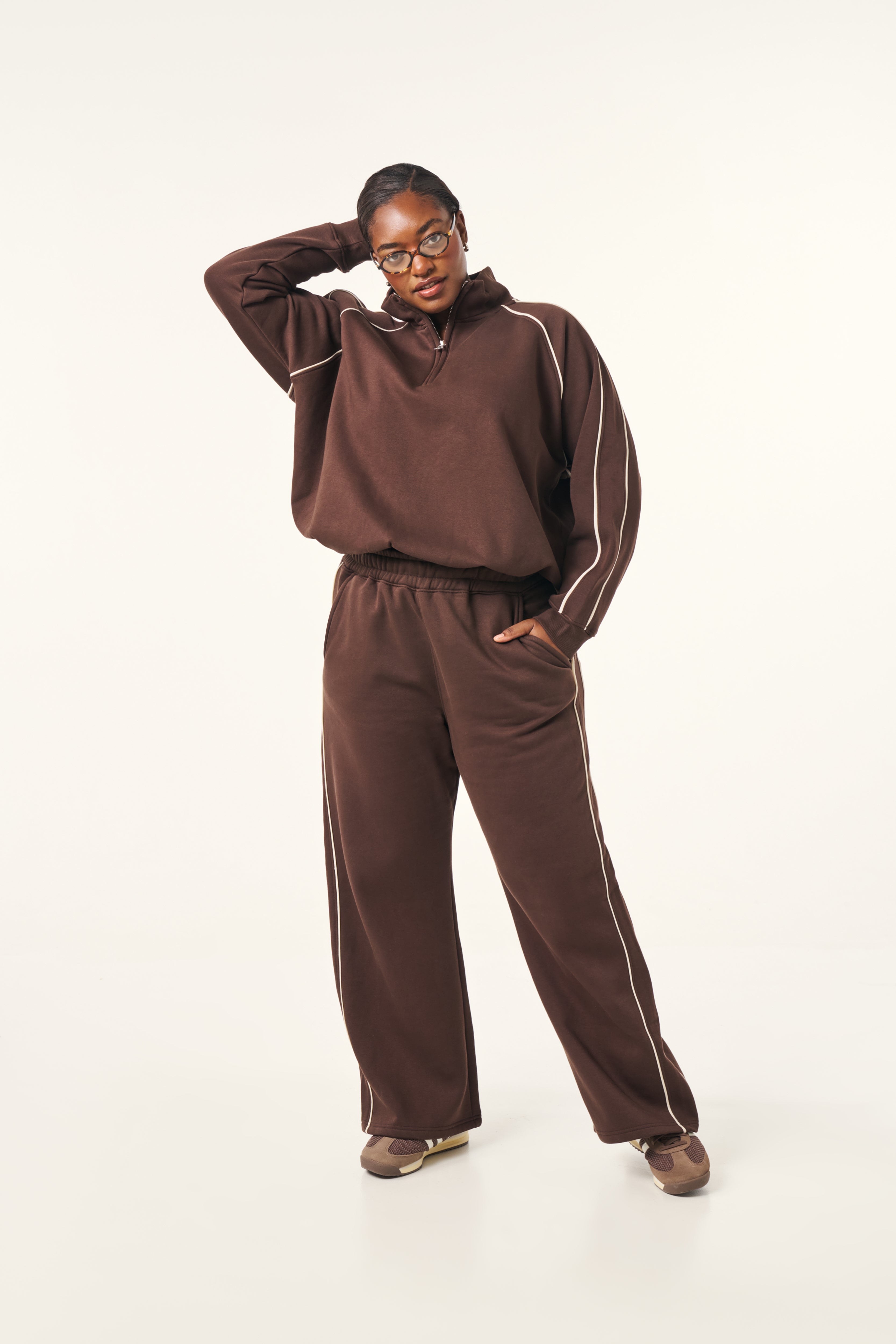 【新品】EARTH THE ARCHIVE Sweatsuit Brown 2 Archive Track Jacket - Brown – THE KAIROS COLLECTIVE