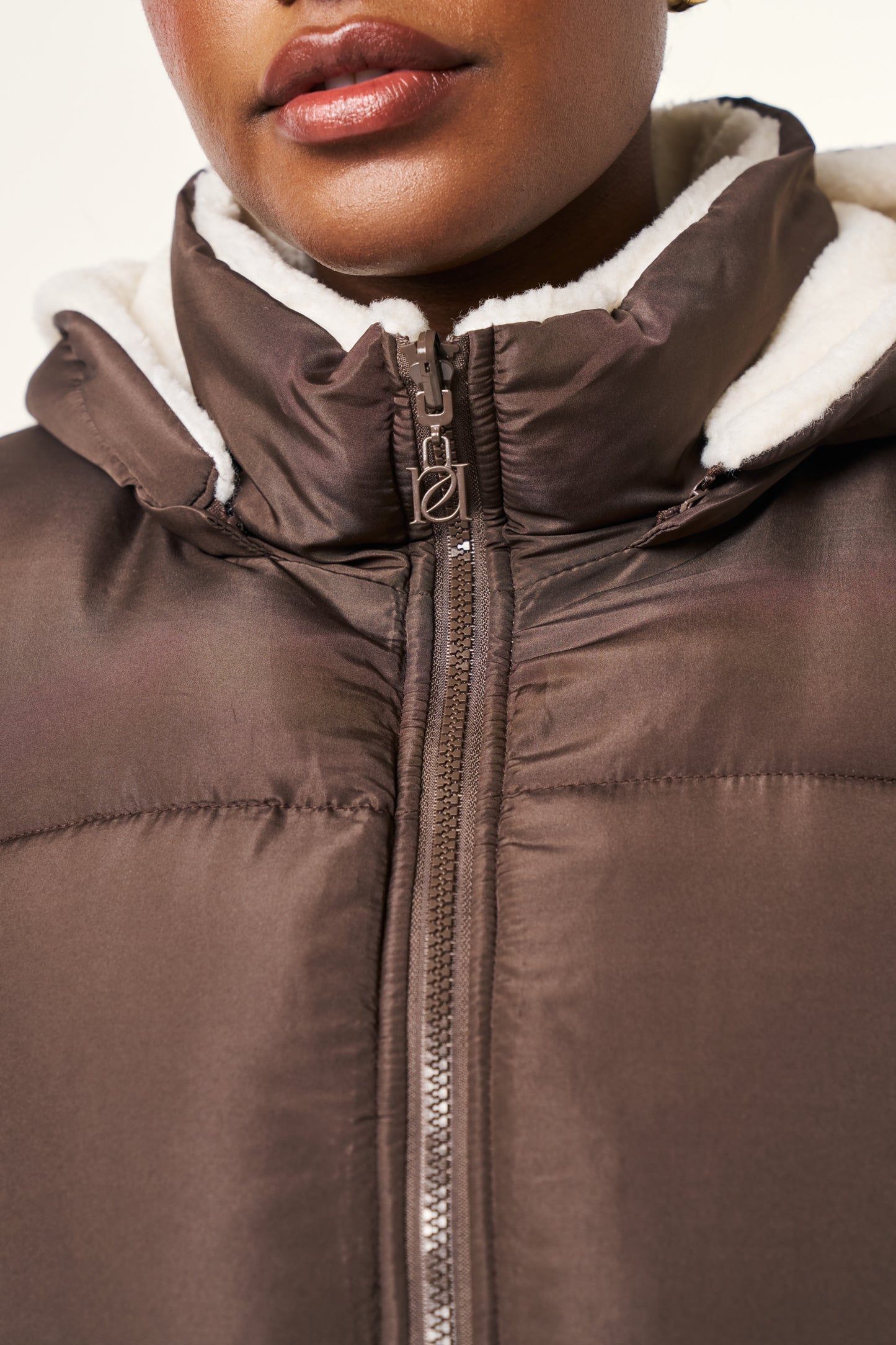 Multiway Reversible Puffer Coat - Espresso