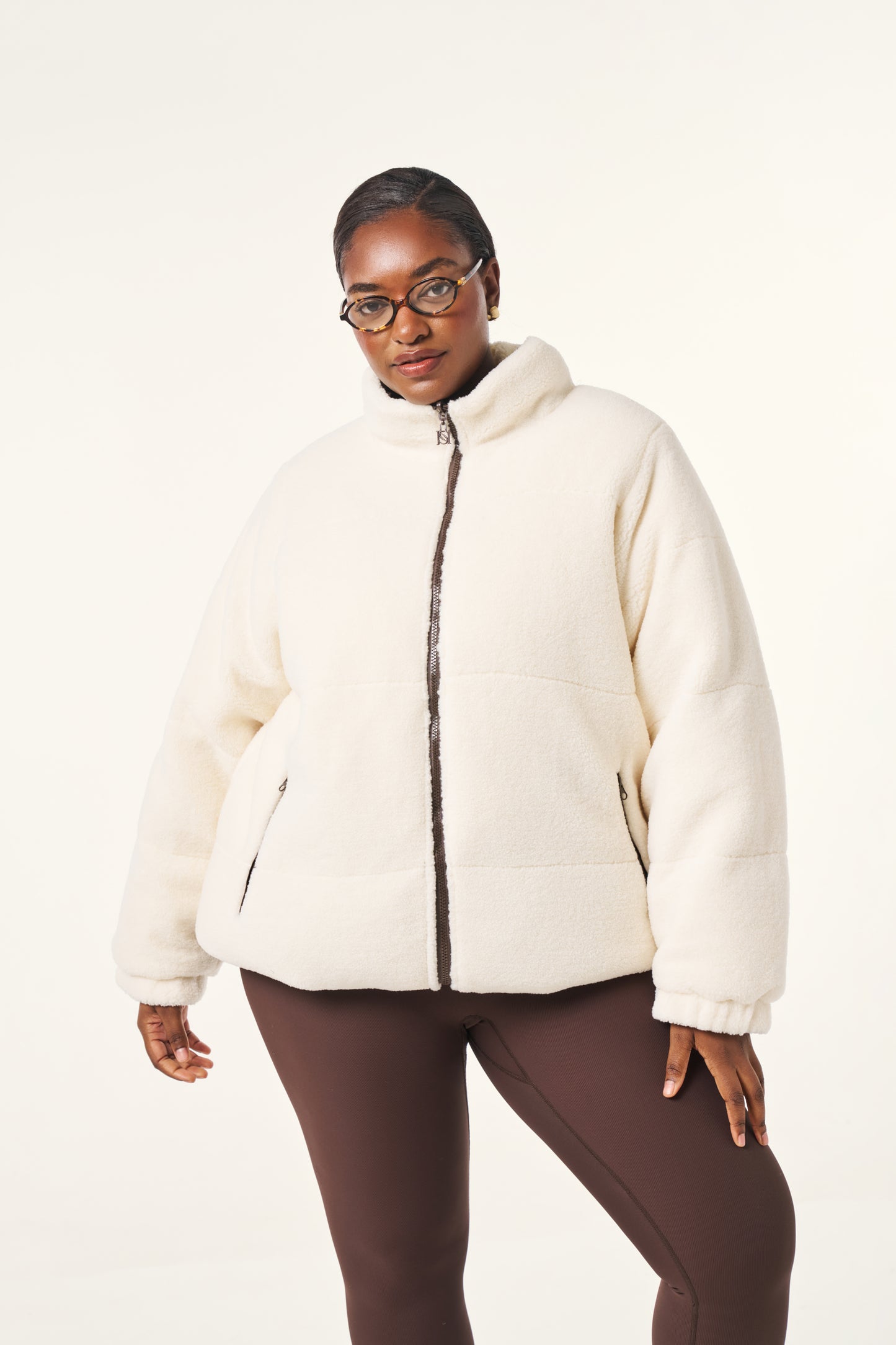 Multiway Reversible Puffer Coat - Espresso