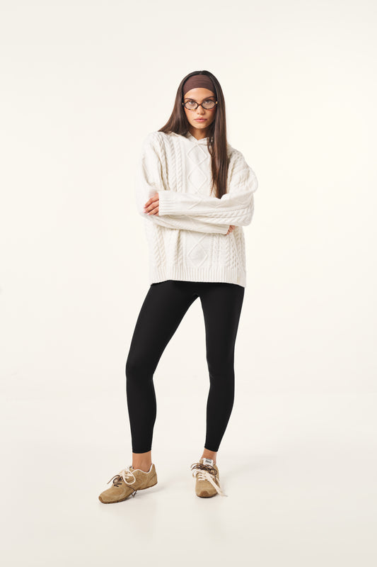 The Sculpt High Waist Leggings - Core Black