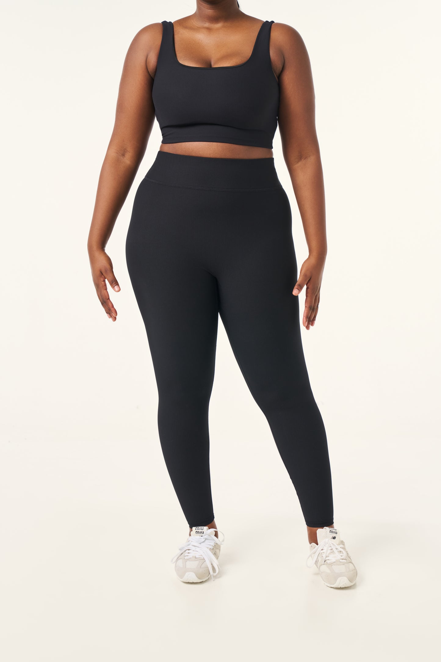 The Sculpt High Waist Leggings - Core Black