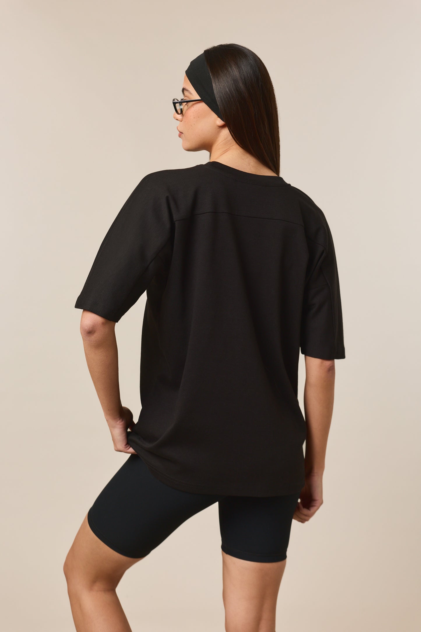 The Sculpt High Waist Cycling Shorts - Core Black