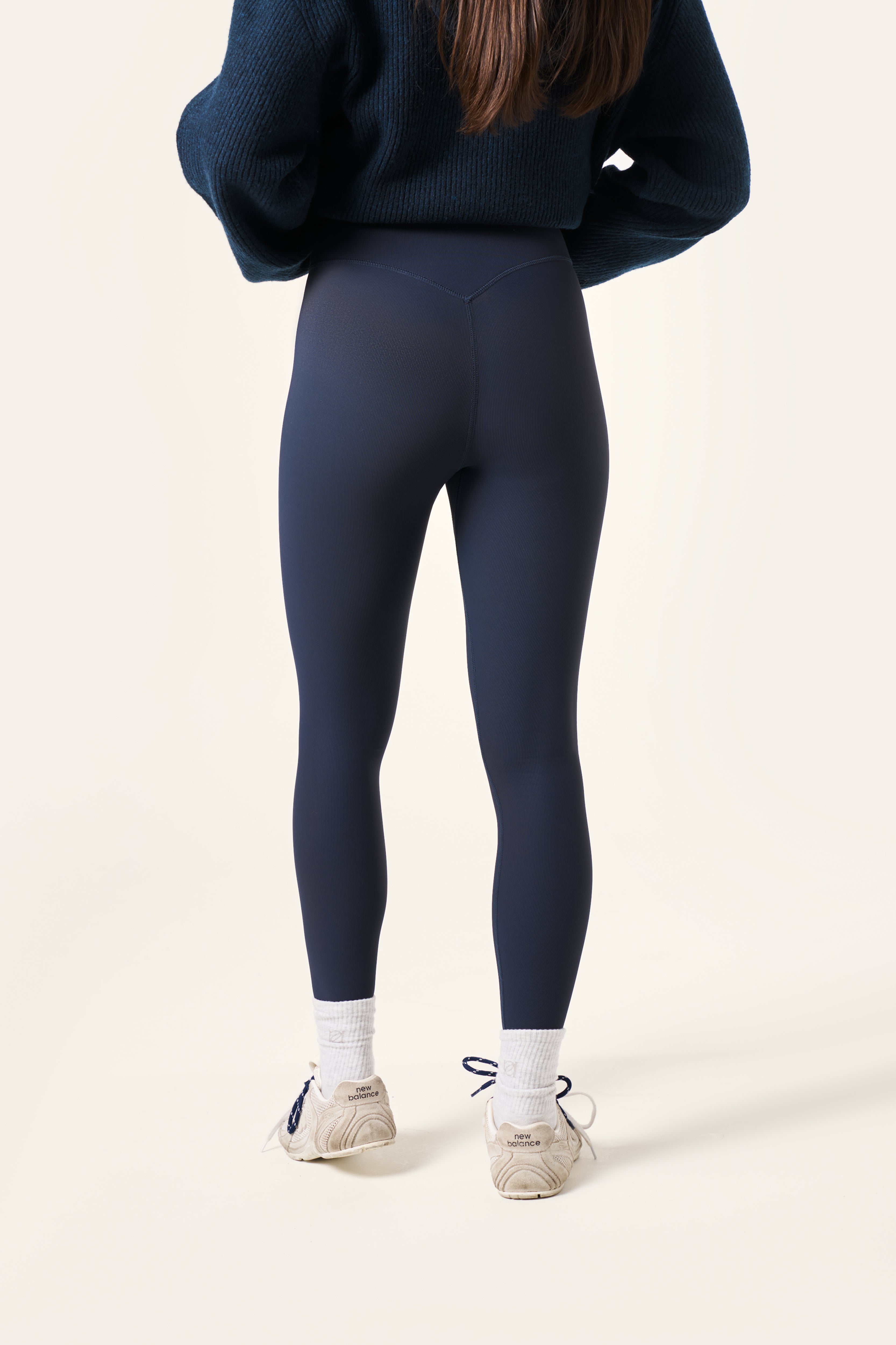 The Sculpt High Waist Leggings - Midnight Blue – reasn
