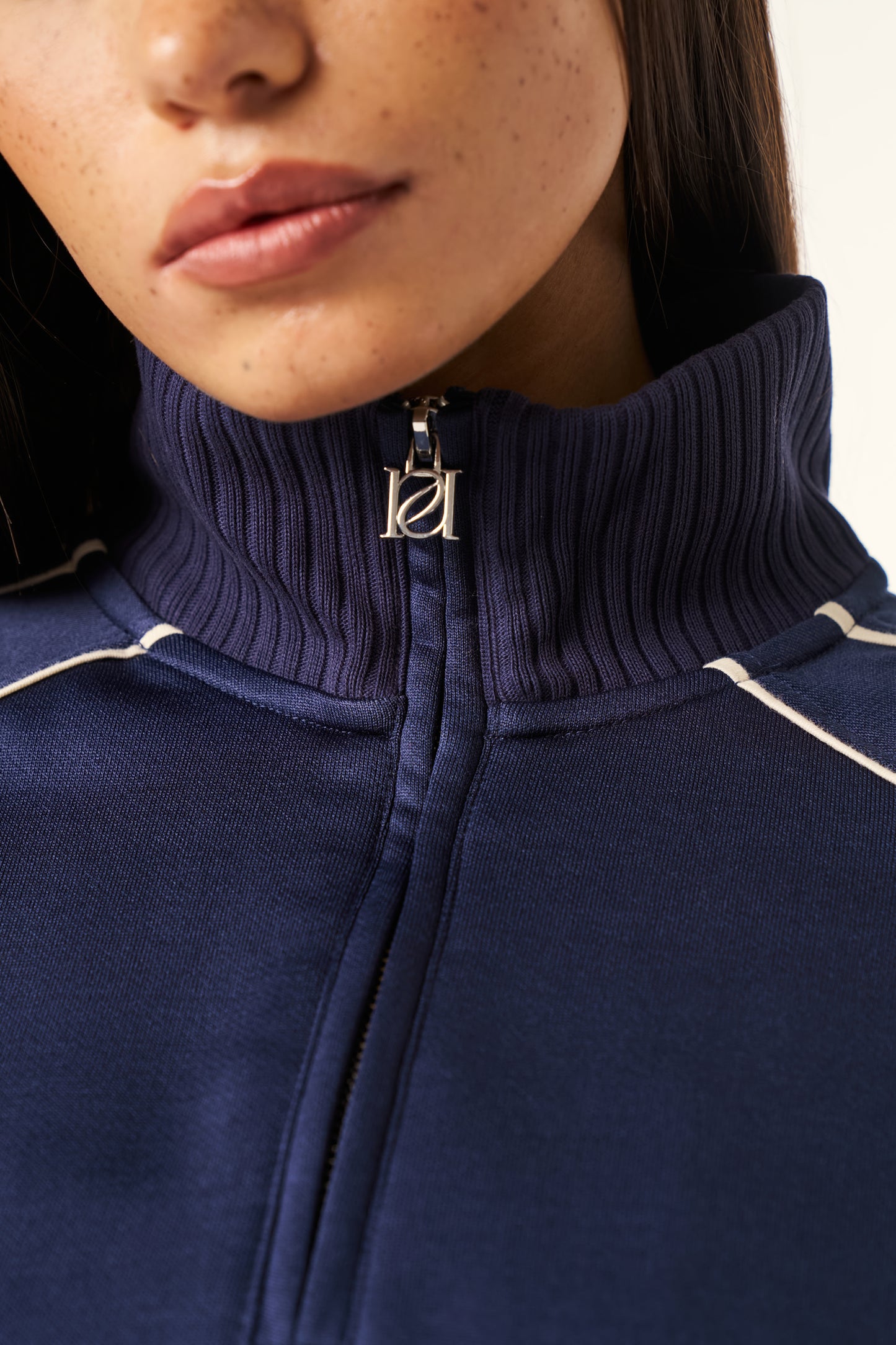 Tricot Quarter Zip 2 In 1 Tracksuit - Midnight Blue