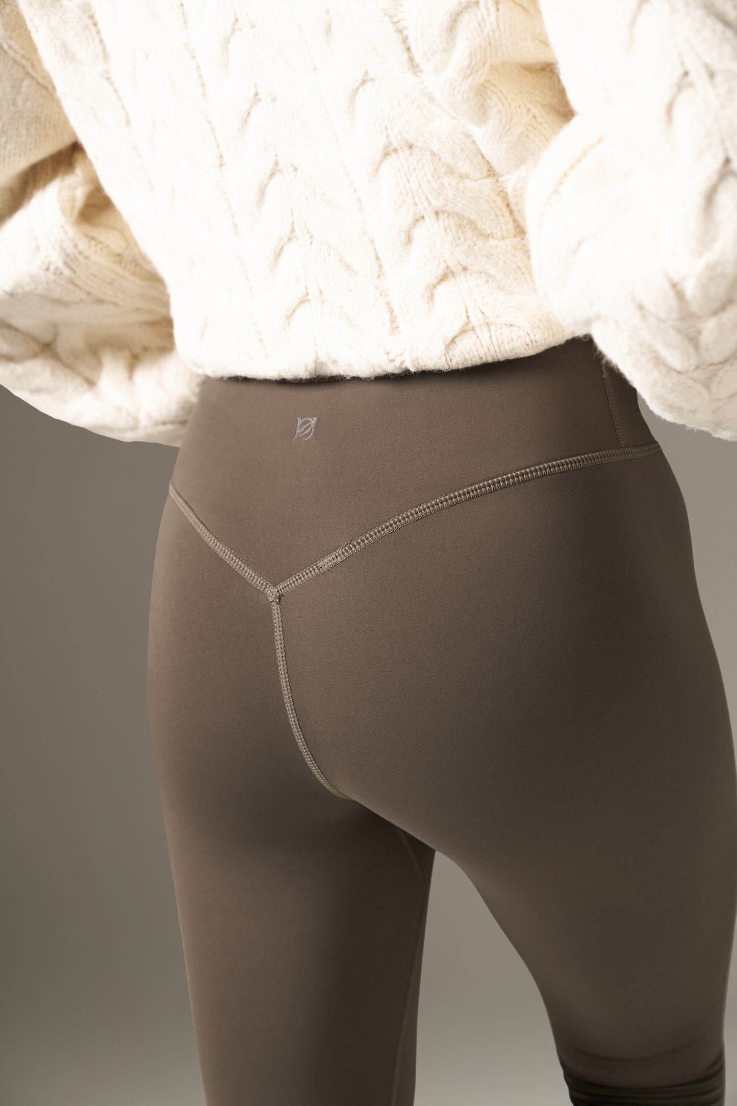 High Waist Thermasoft Leggings - Cocoa