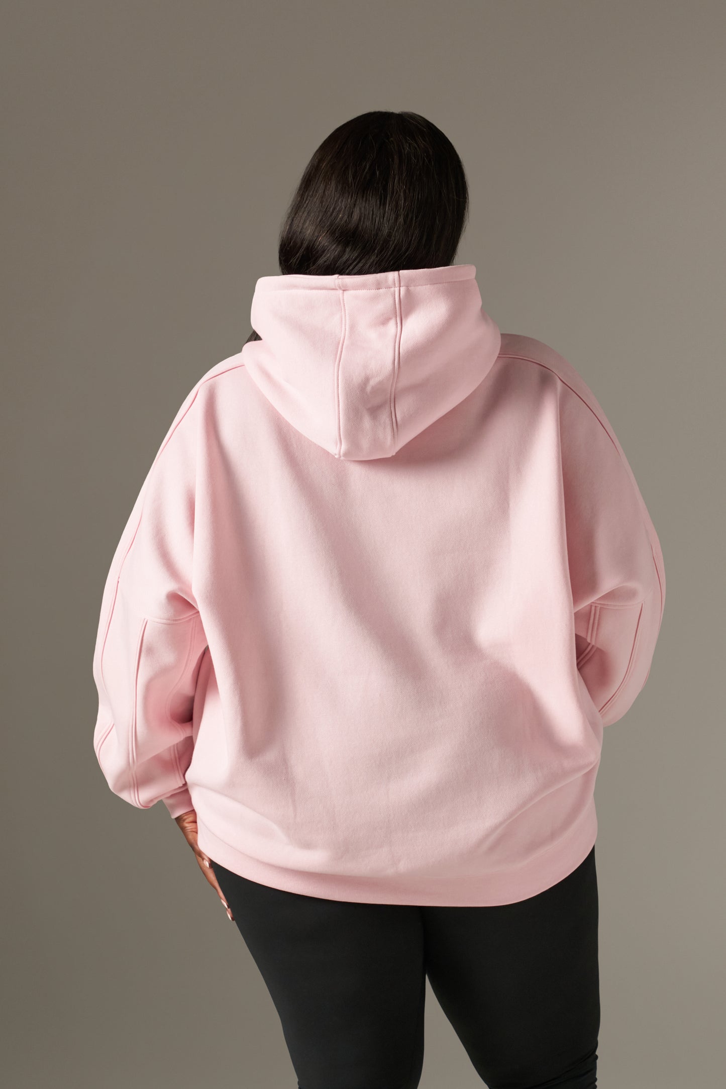 Grandad's Charity Oversized Branded Hoodie - Pink