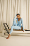 Smoothform High Waist Leggings - Powder Blue