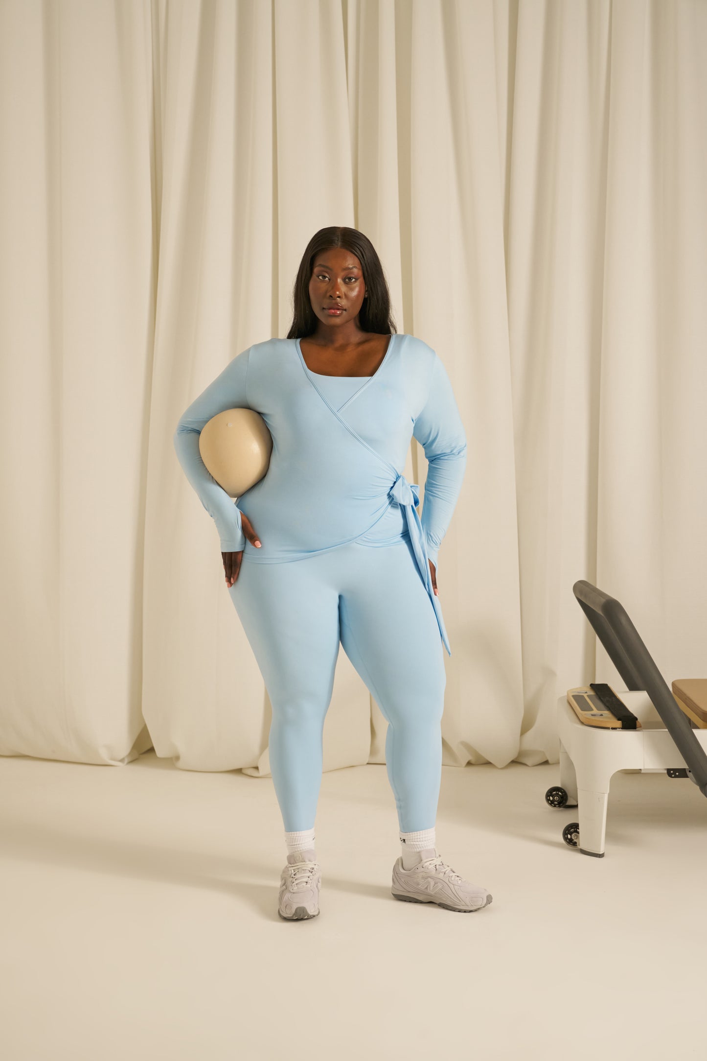 Smoothform High Waist Leggings - Powder Blue
