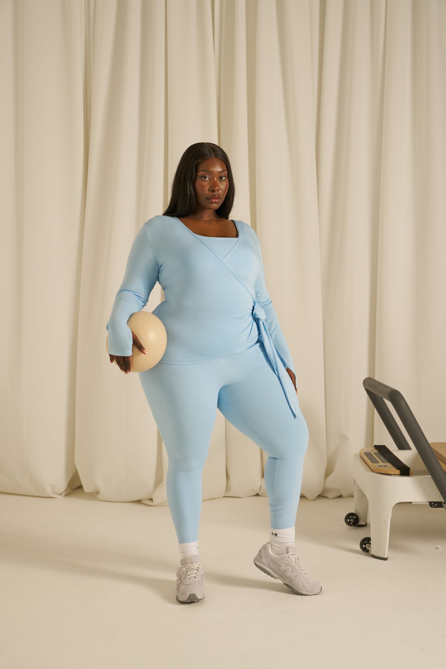 Smoothform High Waist Leggings - Powder Blue