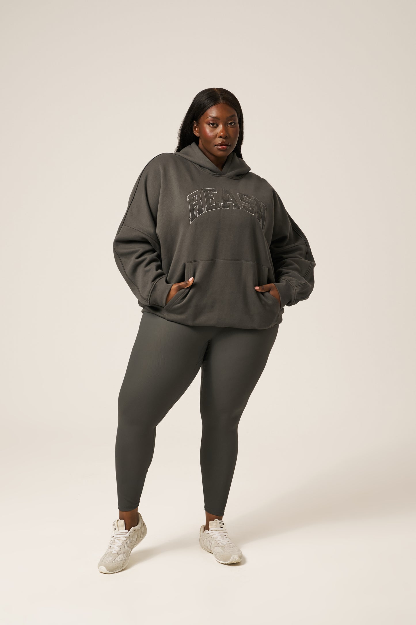 The Sculpt High Waist Leggings - Graphite