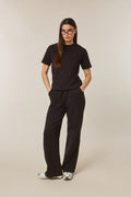 Rib Short Sleeve 2 In 1 - Core Black
