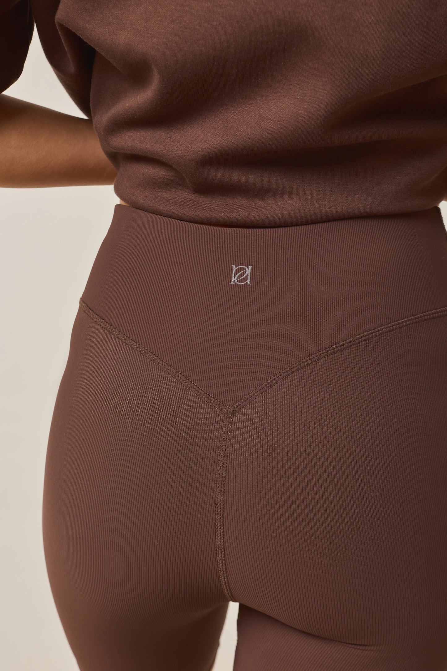 The Sculpt High Waist Cycling Shorts - Espresso