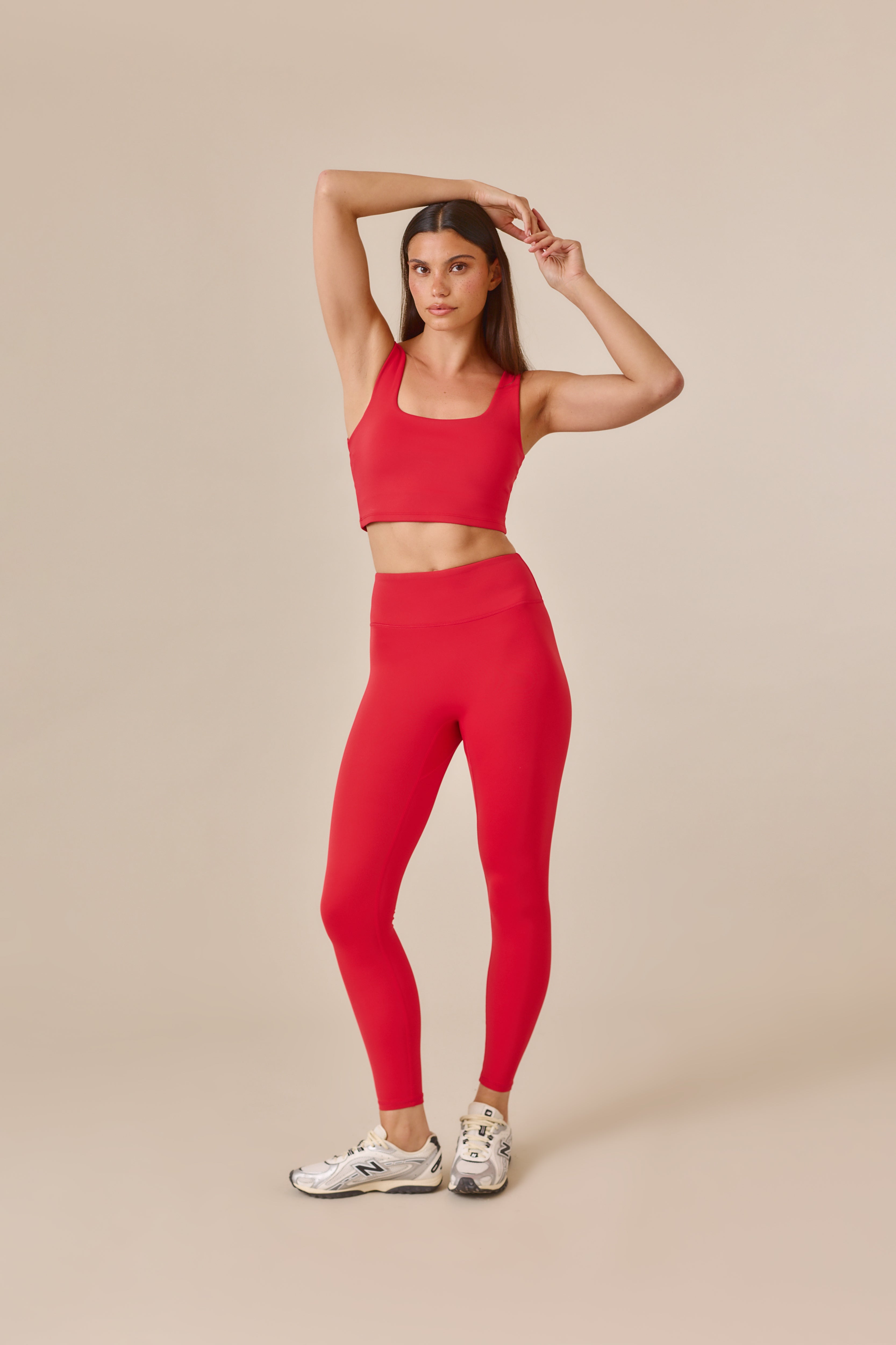 Smoothform High Waist Leggings - Jalapeño Red – reasn