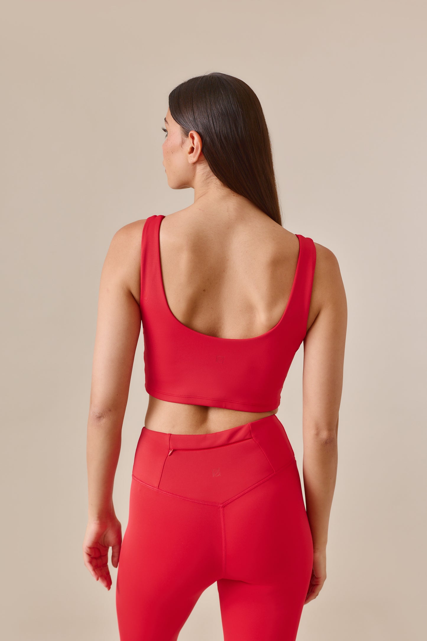 Smoothform Built In Bra Sports Bra - Jalapeño Red