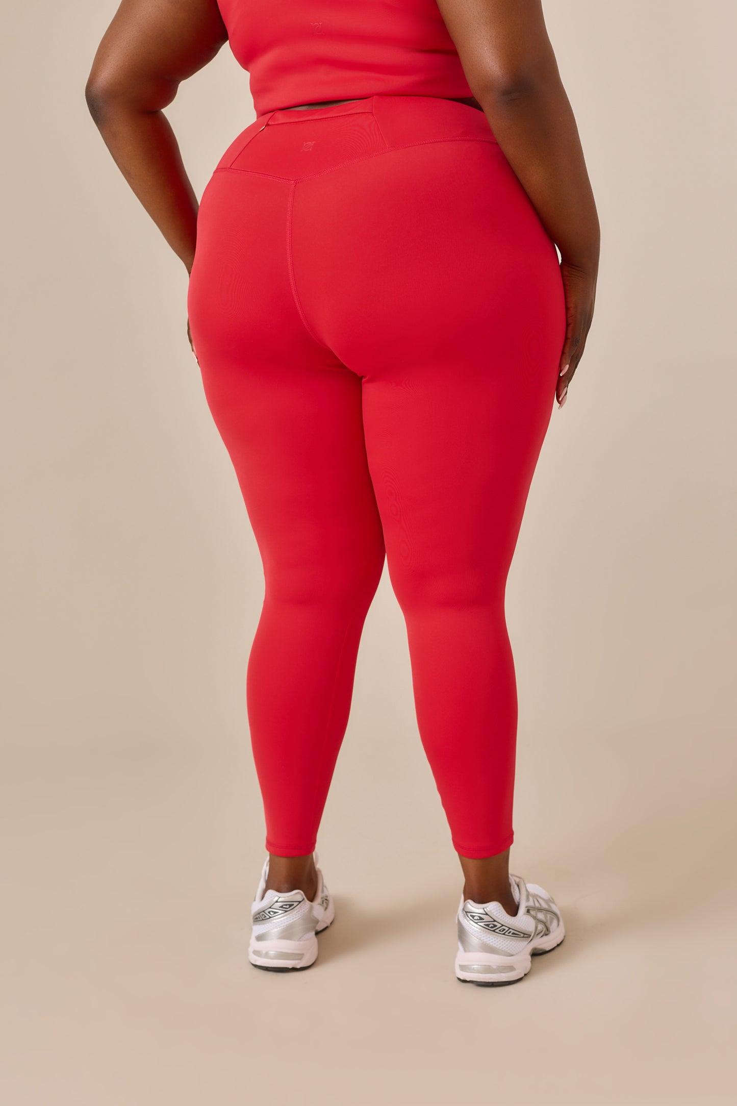 Smoothform High Waist Leggings - Jalapeño Red