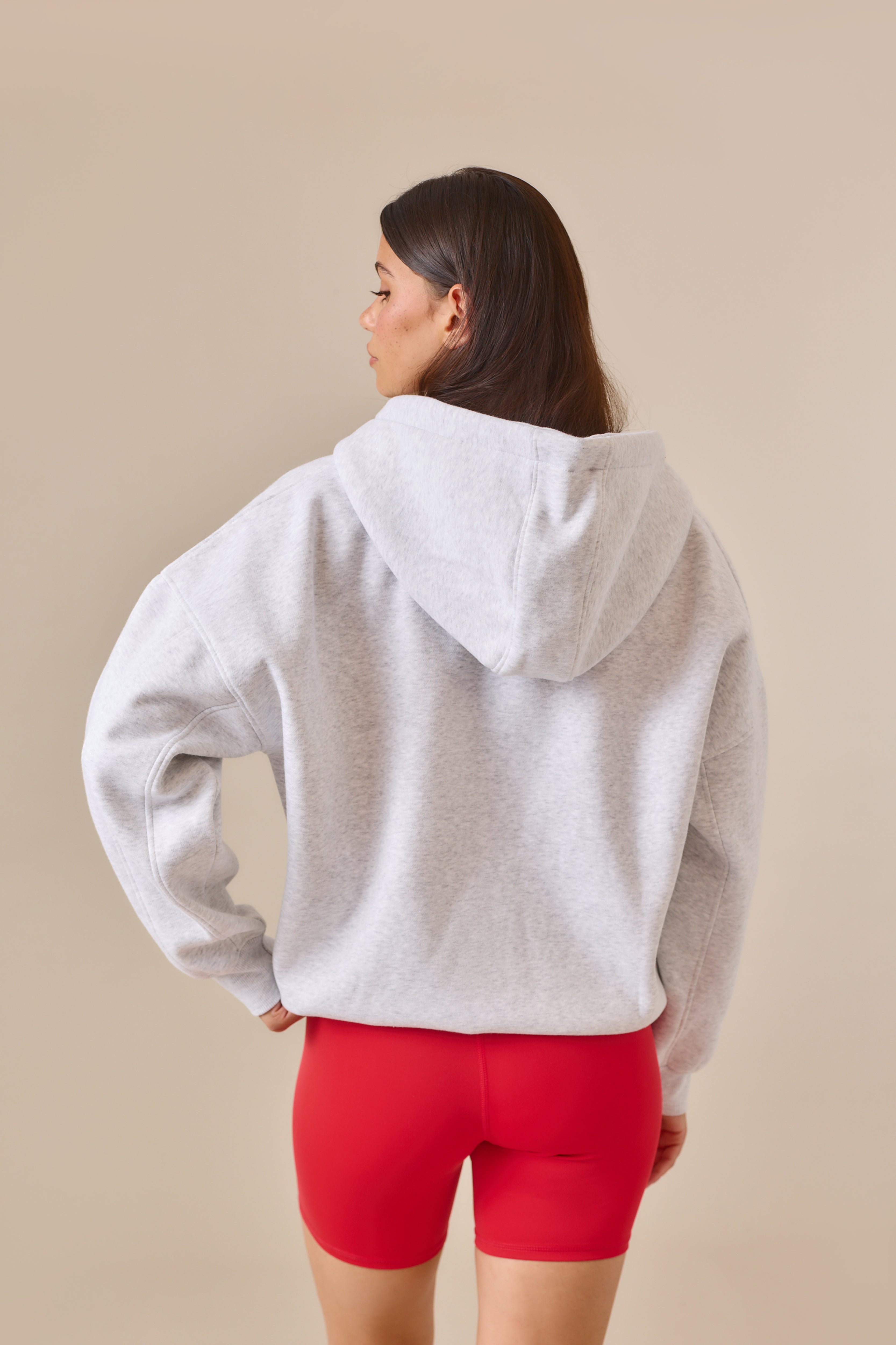 Zip Through Hoodie - Jalapeño Red – reasn