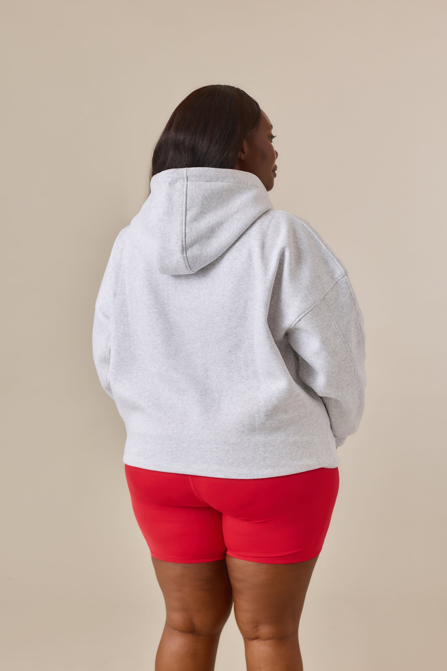 Zip Through Hoodie - Jalapeño Red