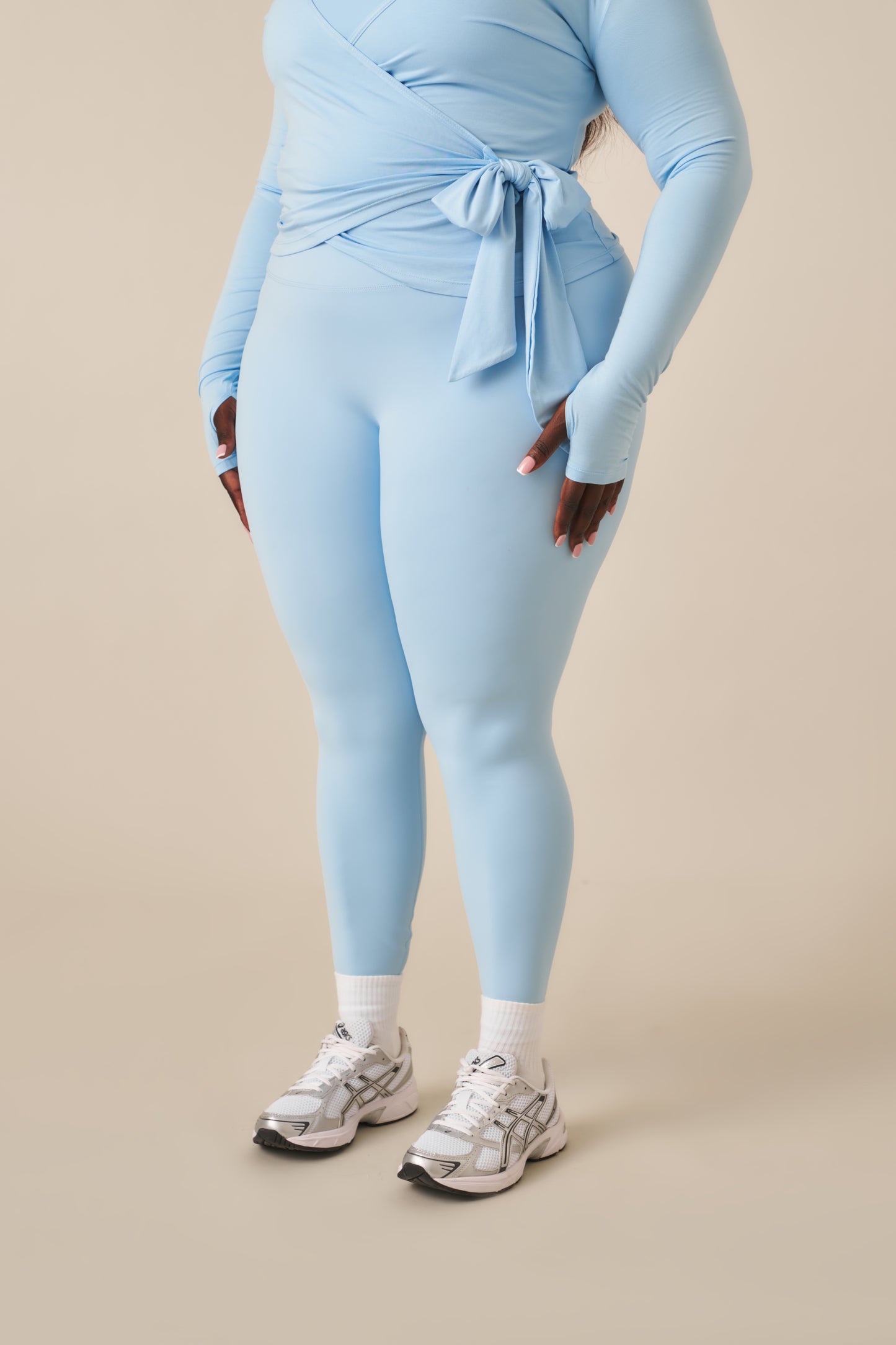 Smoothform High Waist Leggings - Powder Blue
