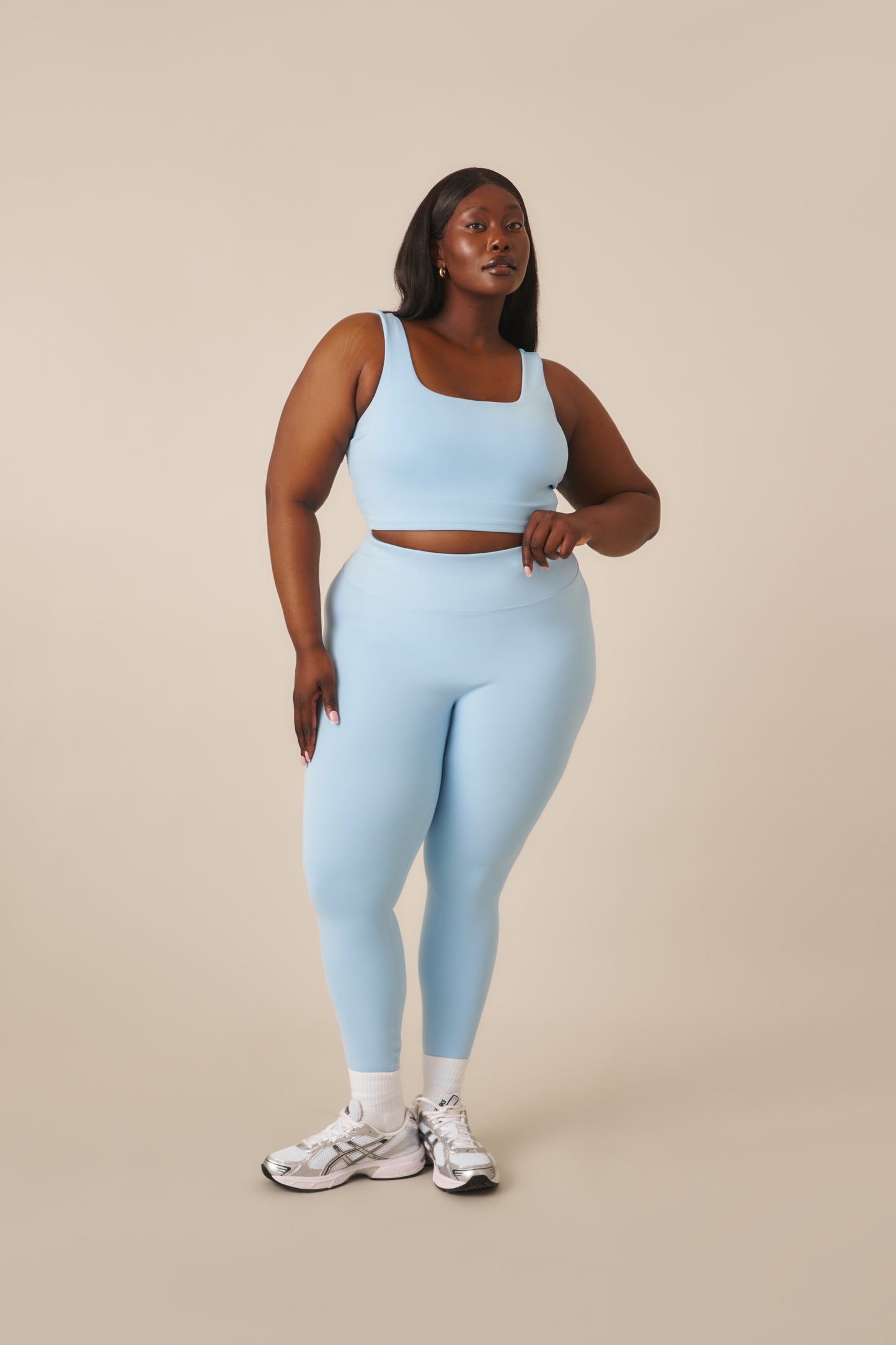 Smoothform High Waist Leggings - Powder Blue