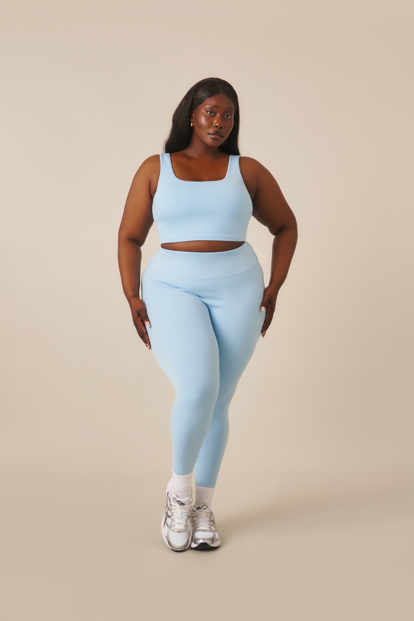 Smoothform Built In Bra Sports Bra - Powder Blue