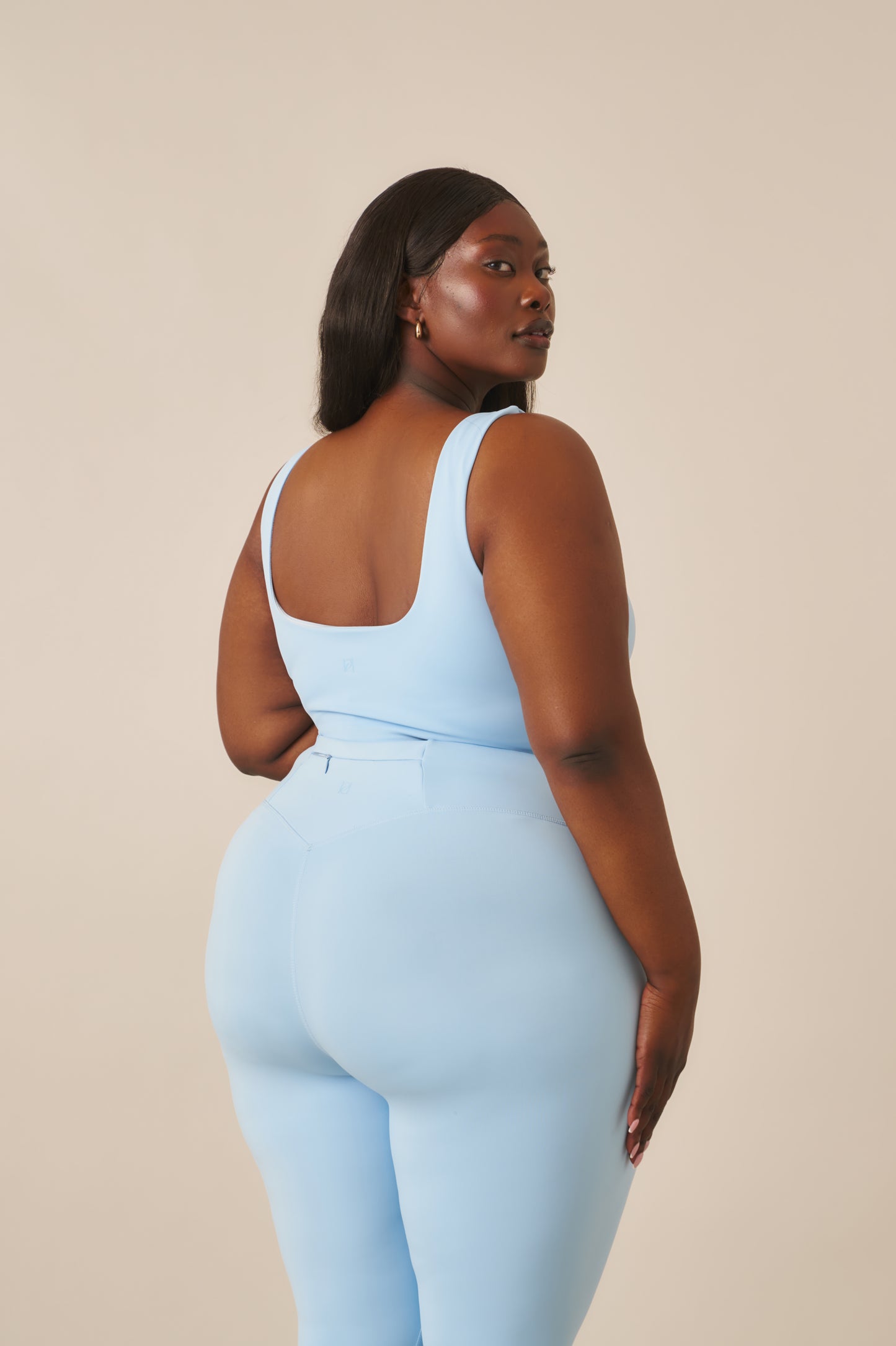 Smoothform Built In Bra Sports Bra - Powder Blue