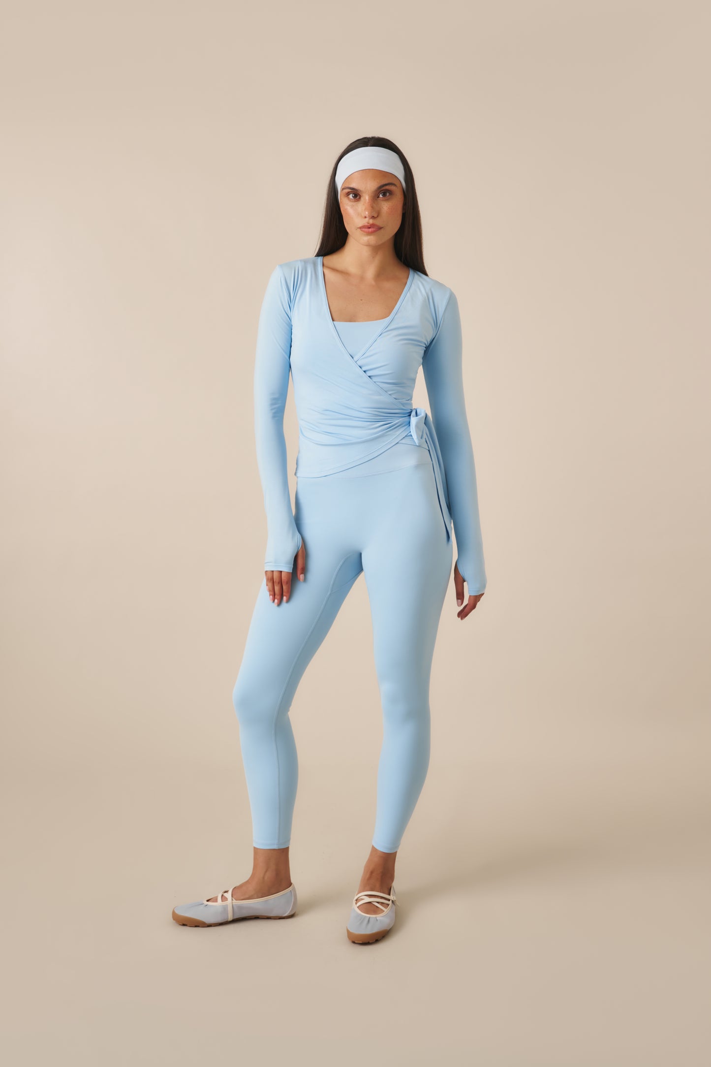 Smoothform High Waist Leggings - Powder Blue