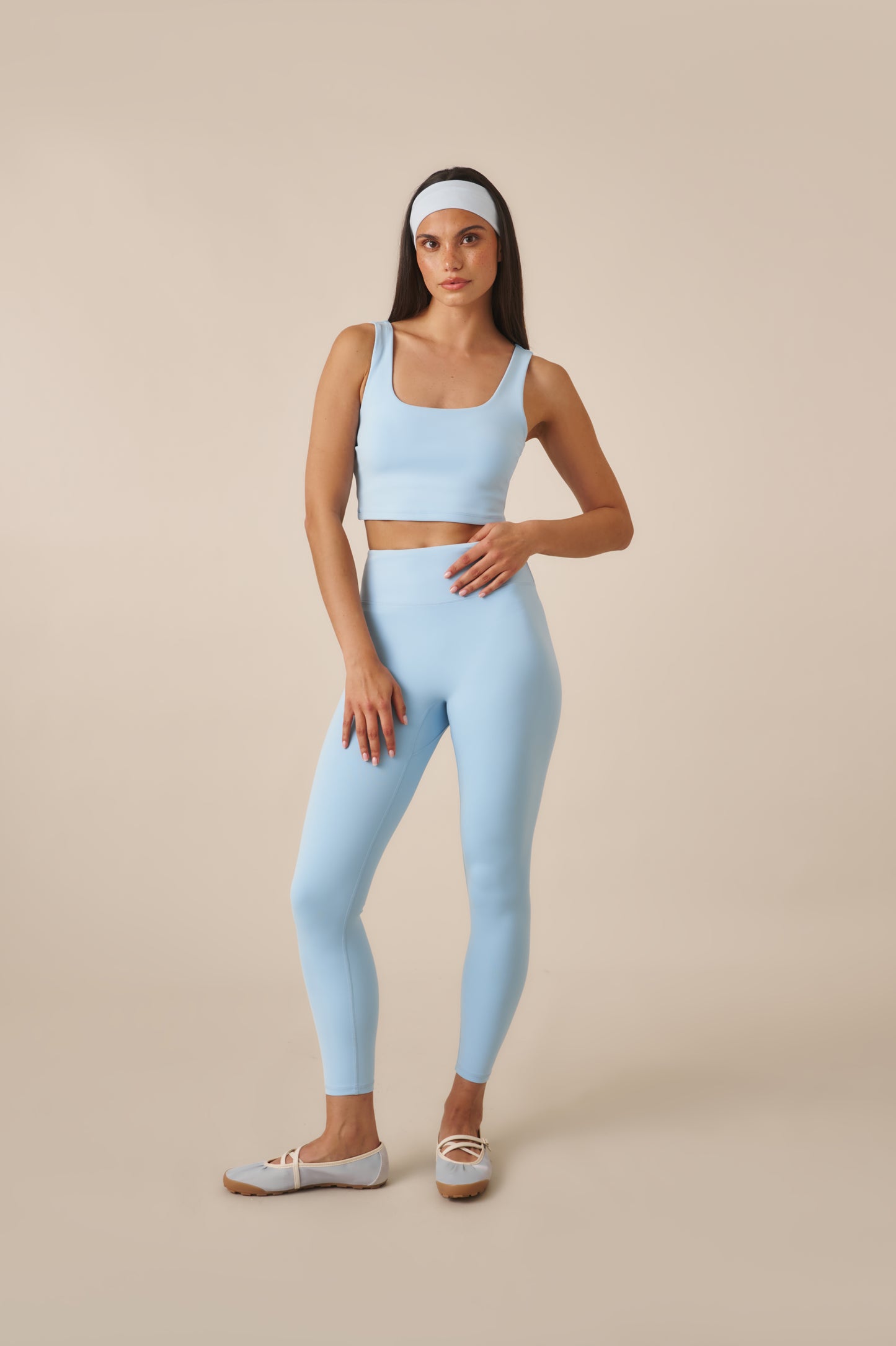 Smoothform High Waist Leggings - Powder Blue