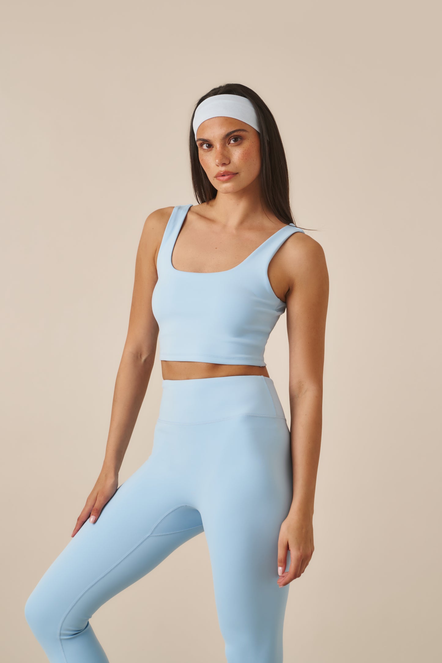 Smoothform Built In Bra Sports Bra - Powder Blue