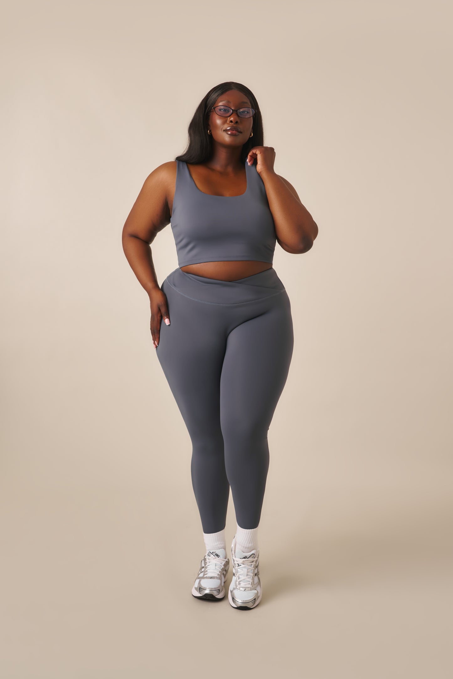 Smoothform Built In Bra Sports Bra - Slate Blue