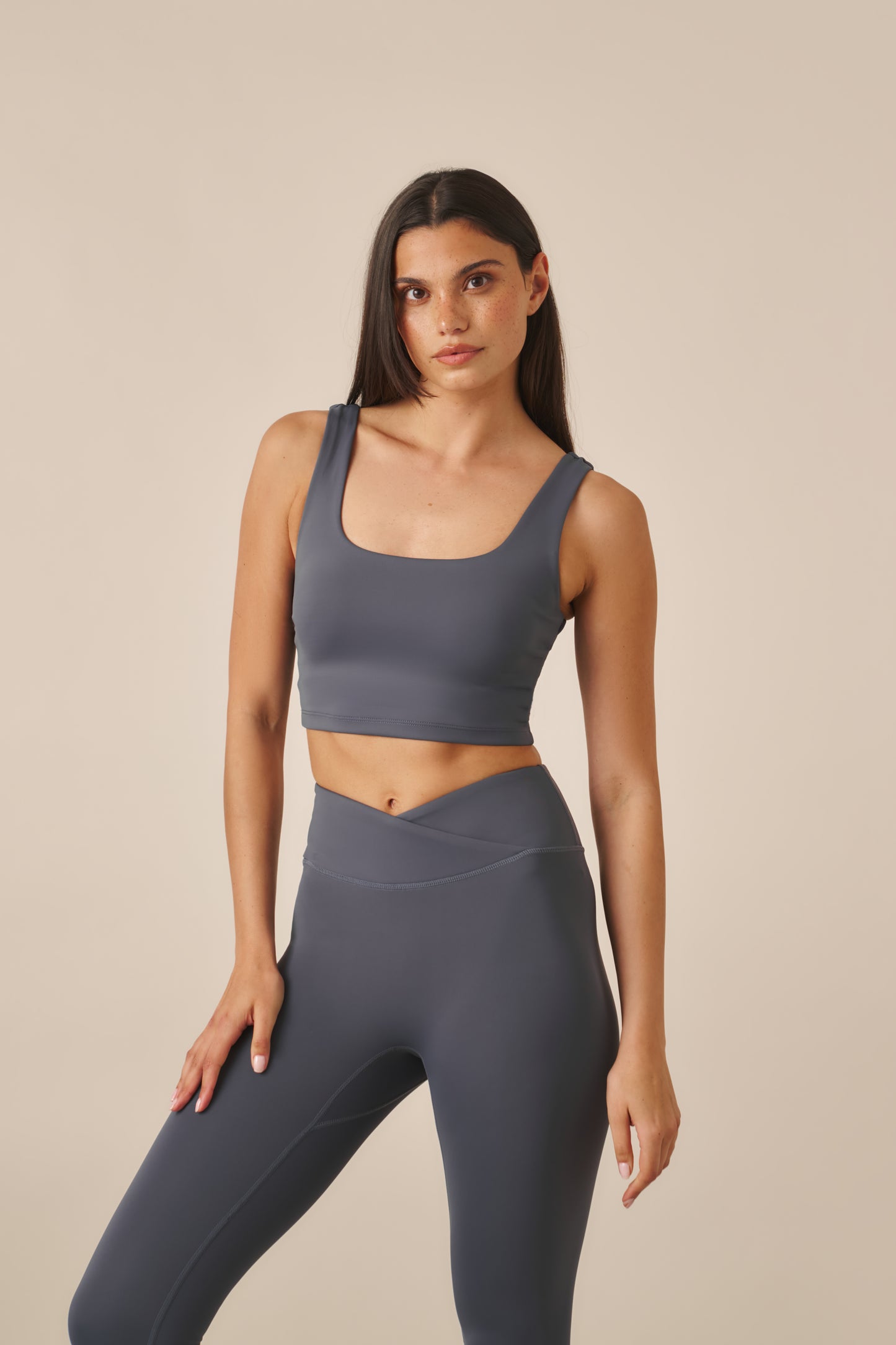 Smoothform Built In Bra Sports Bra - Slate Blue