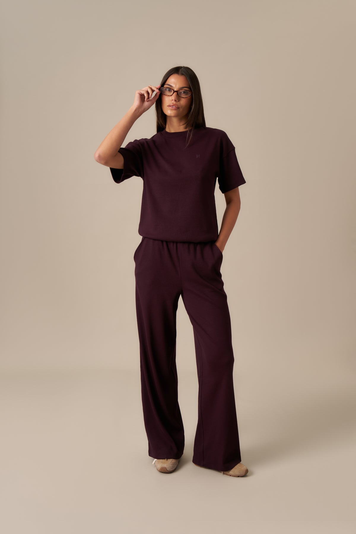Rib Short Sleeve 2 In 1 - Fig
