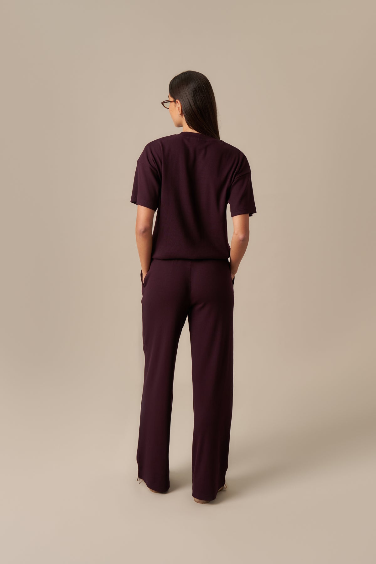 Rib Short Sleeve 2 In 1 - Fig