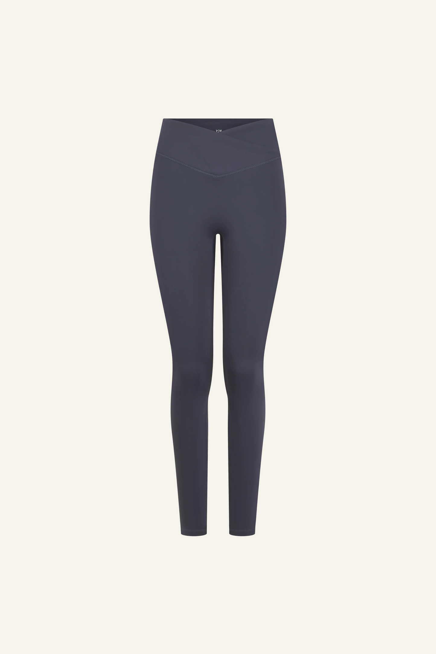 Smoothform Wrap Waistband High Waist Leggings - Slate Blue