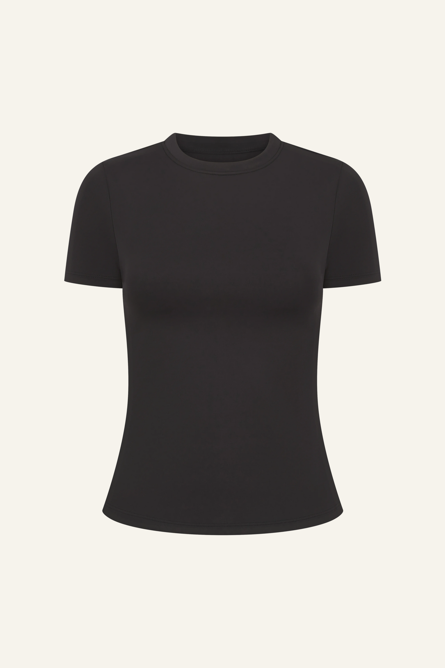 Smoothform Built In Bra Short Sleeve Top - Core Black