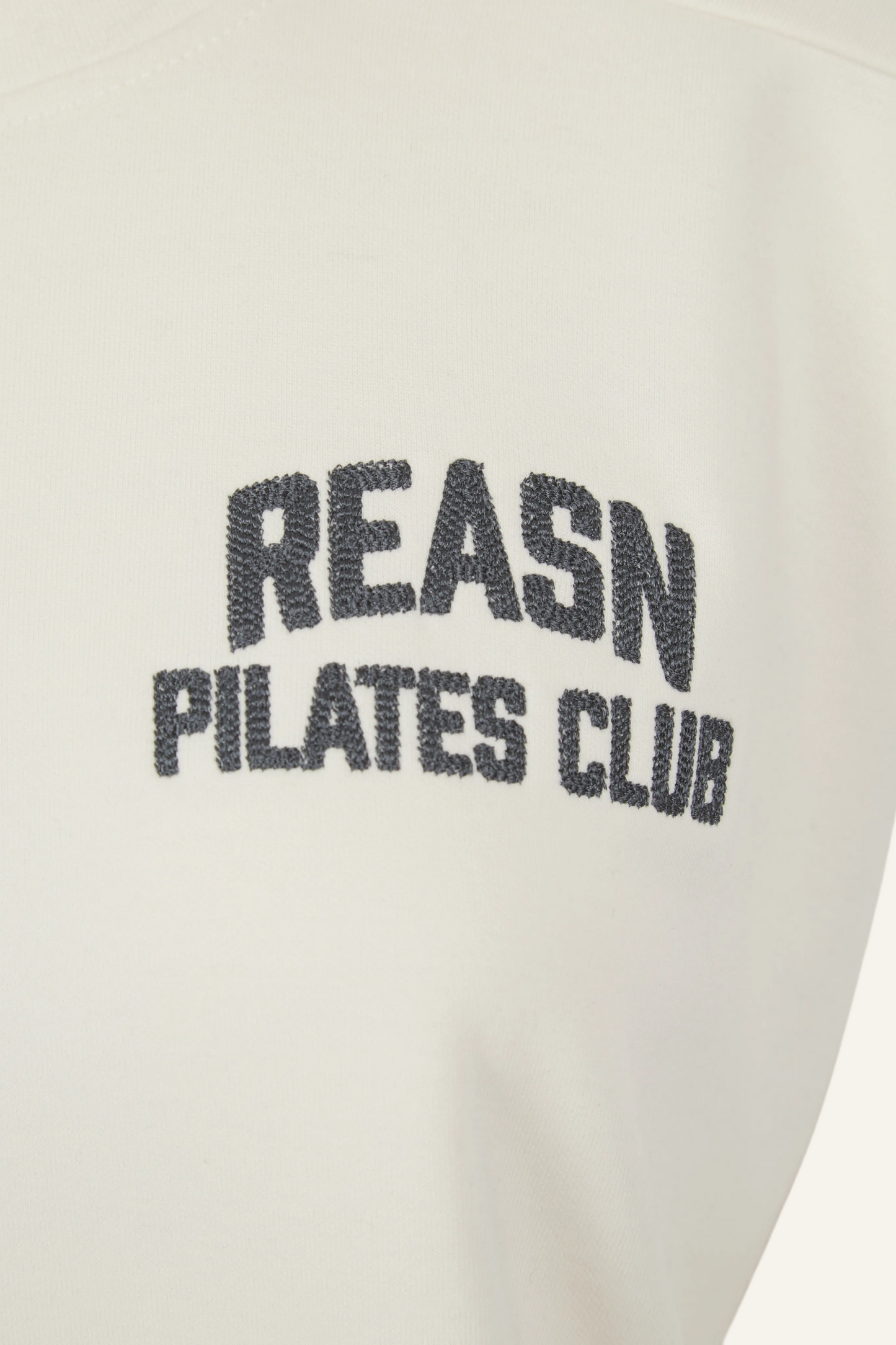 Oversized Boyfriend Fit T-Shirt - Crème