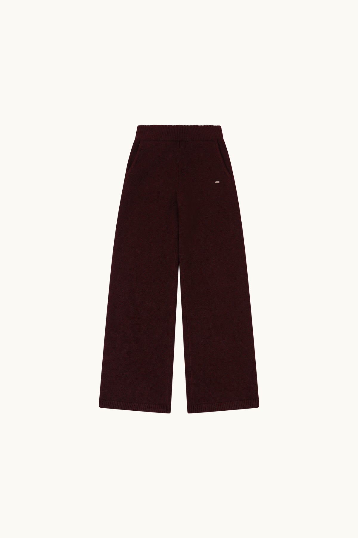 Quarter Zip Knitted 2 In 1 Co Ord - Fig