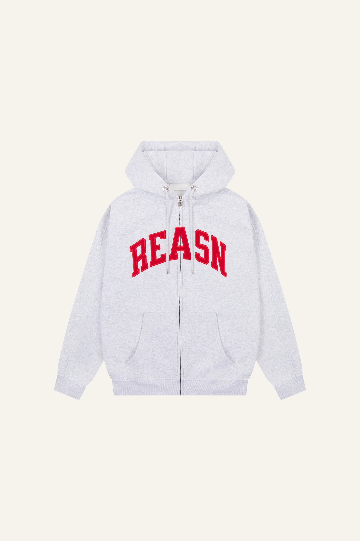 Zip Through Hoodie - Jalapeño Red