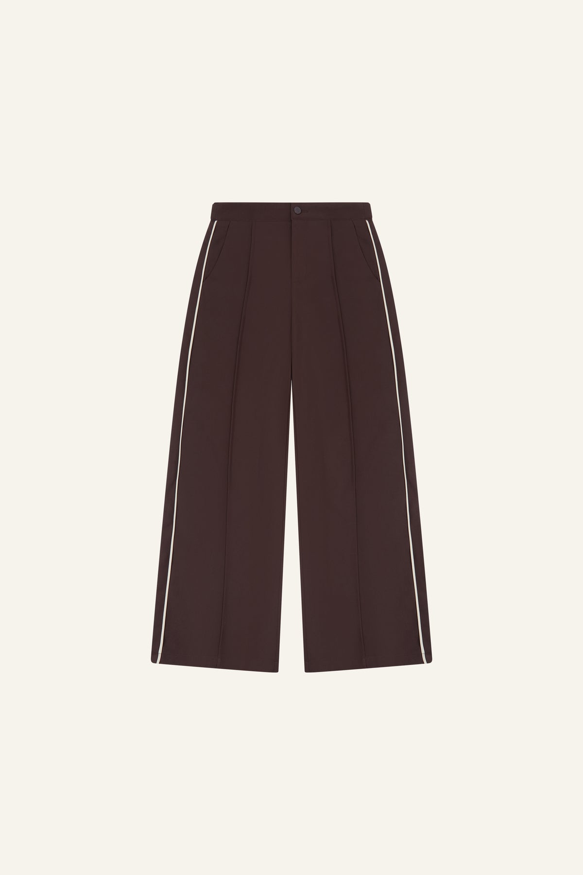 Adjustable Waist Smart Joggers - Espresso