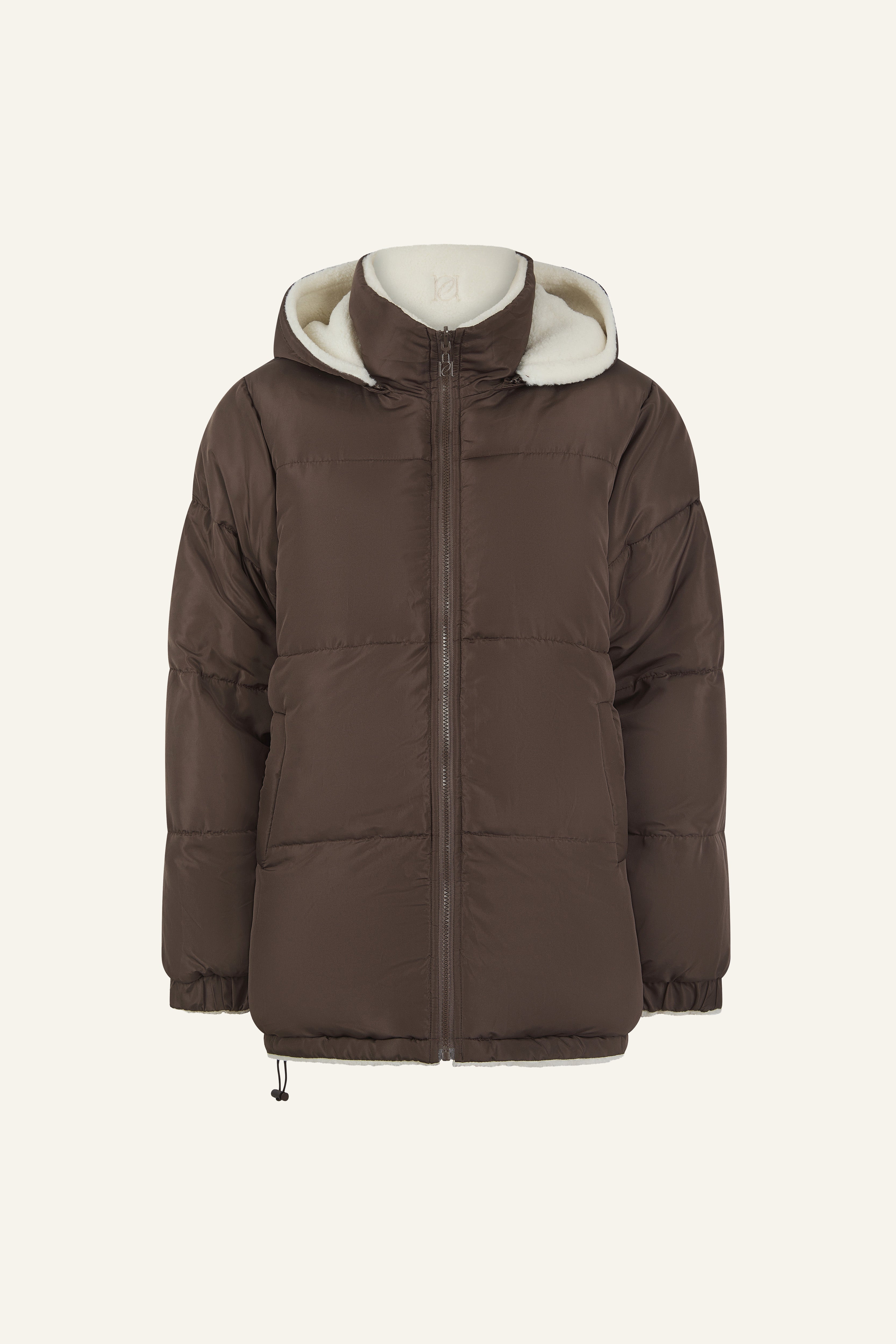 Multiway Reversible Puffer Coat - Espresso – reasn