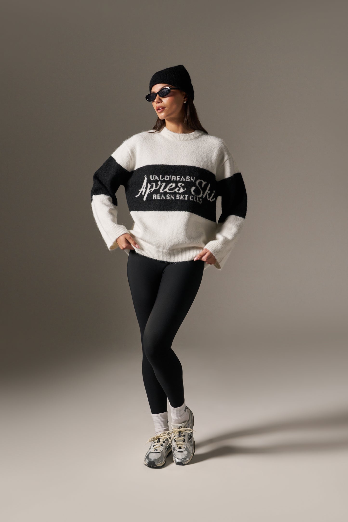 Apres Ski Knitted Jumper - Crème