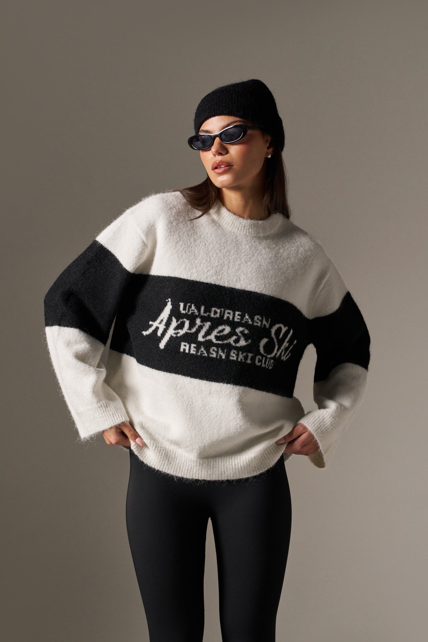 Apres Ski Knitted Jumper - Crème