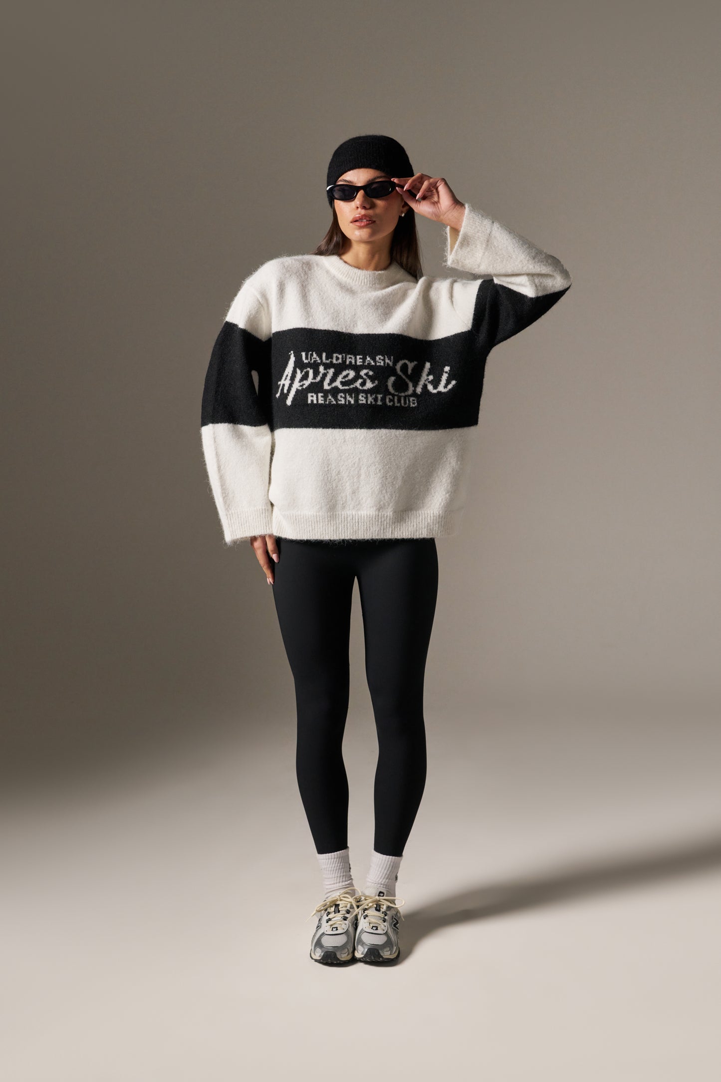 Apres Ski Knitted Jumper - Crème