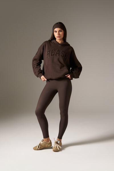 The Sculpt High Waist Leggings - Espresso