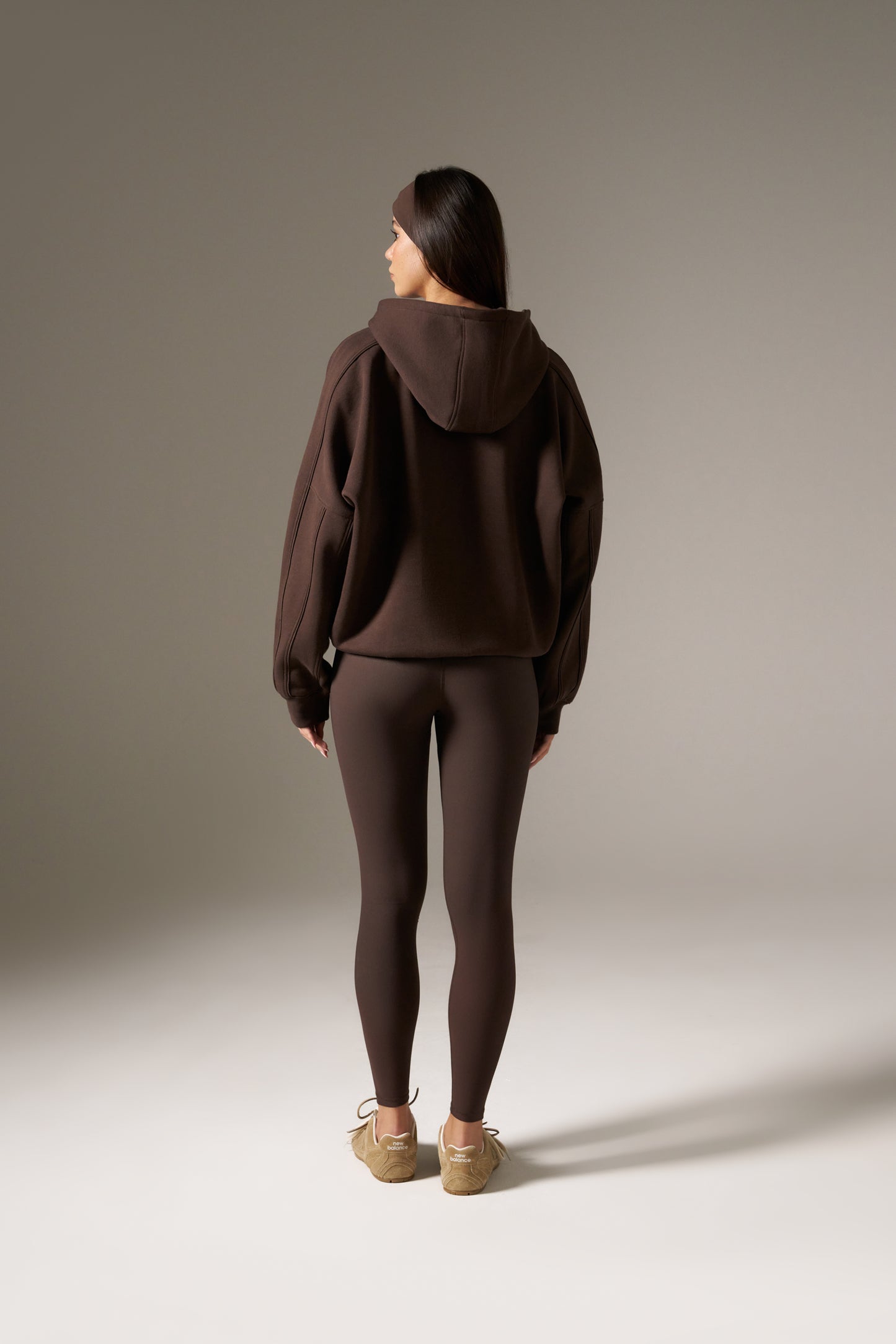 The Sculpt High Waist Leggings - Espresso