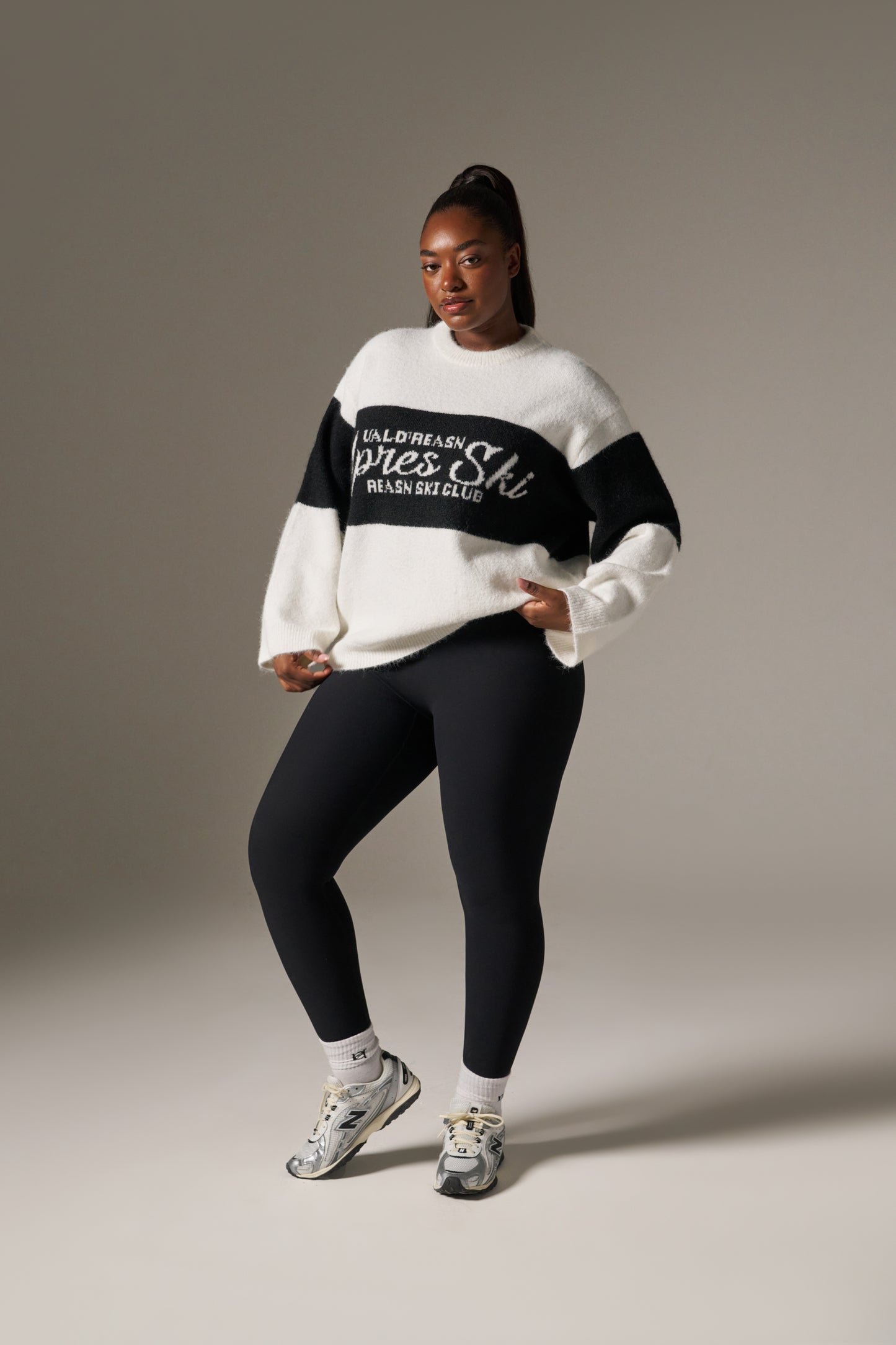 Apres Ski Knitted Jumper - Crème