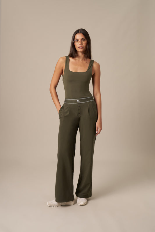 The Everyday Trousers - Dark Olive