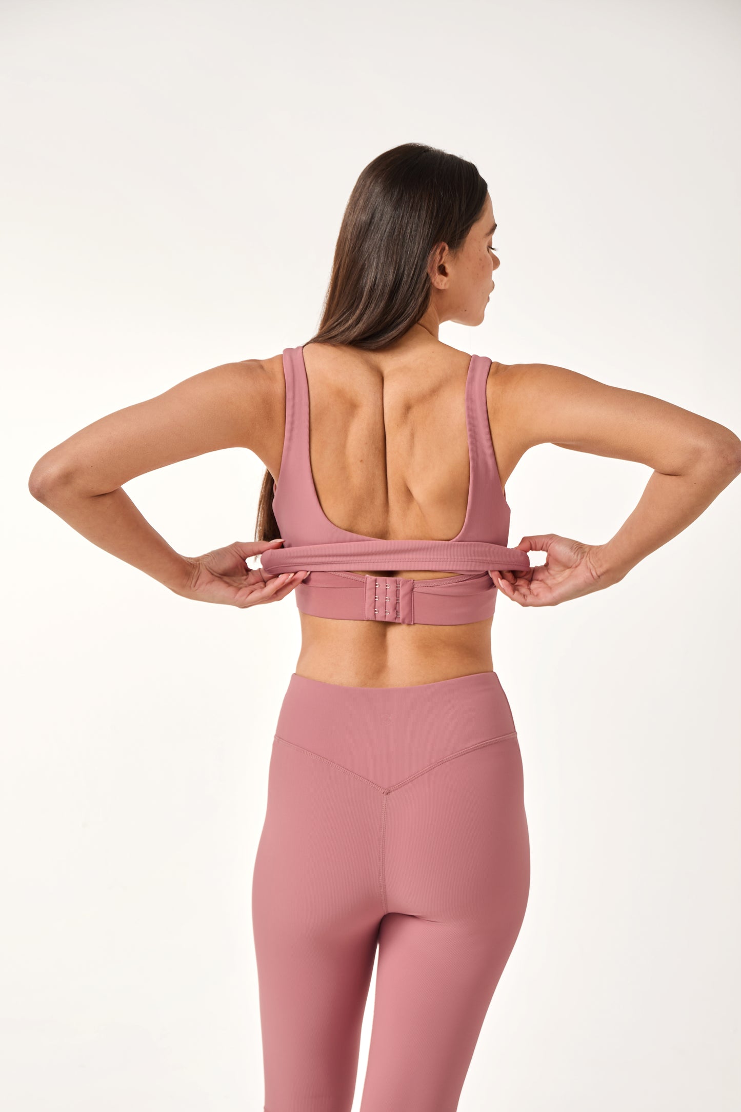 Sculpt Built In Sports Bra - Blush Pink