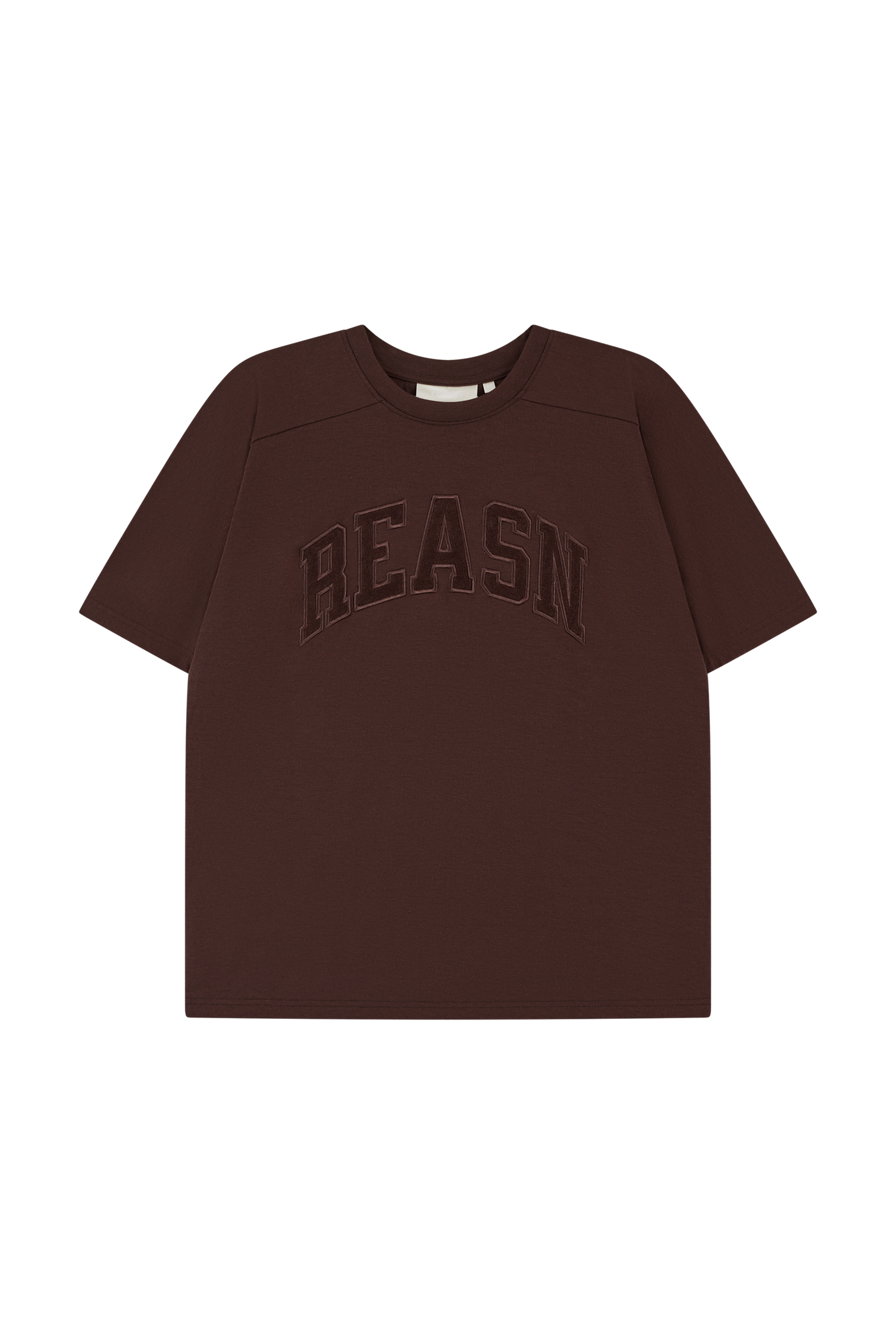 Oversized Branded T-Shirt - Espresso